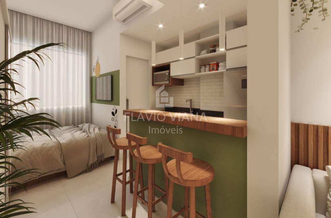 Apartamento com 1 quarto, 25m², Centro